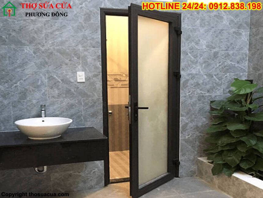Cửa nhôm kính mờ