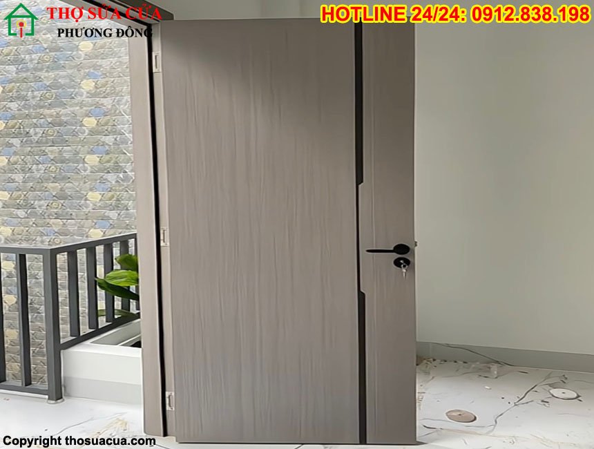 Cửa phòng ngủ gỗ công nghiệp
