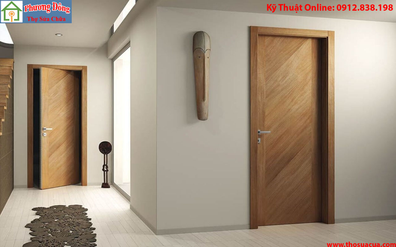  10 mẫu cửa gỗ 1 cánh phòng ngủ được ưa chuộng nhất hiện nay 