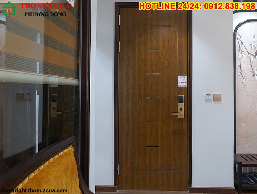 Chống trộm của cửa gỗ công nghiệp