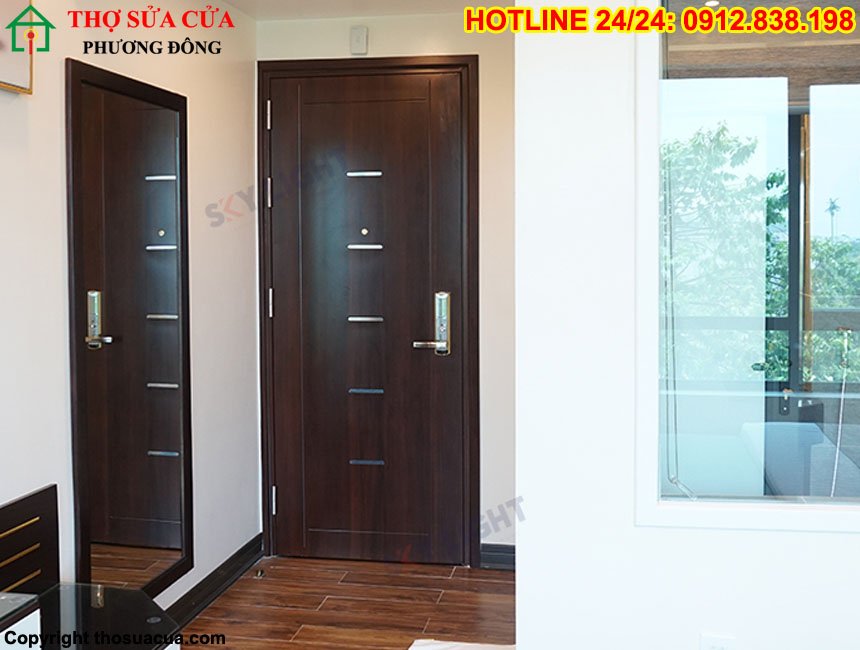 Chống trộm của cửa gỗ công nghiệp