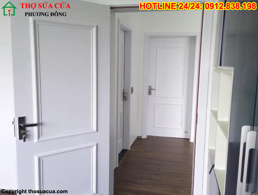 Cửa gỗ Full White