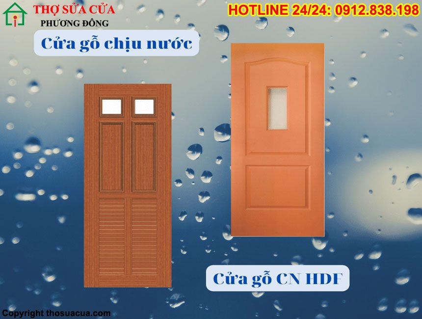 Cửa gỗ công nghiệp chịu nước