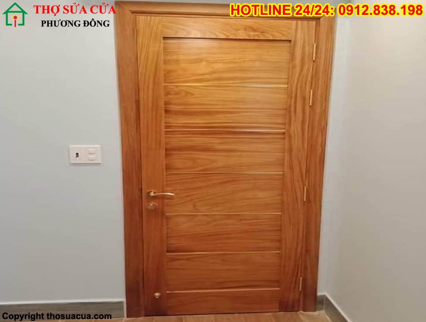 Cửa gỗ thông phòng 1 cánh
