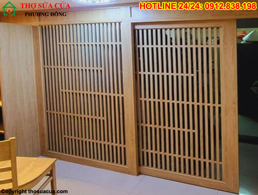 Cửa gỗ trượt