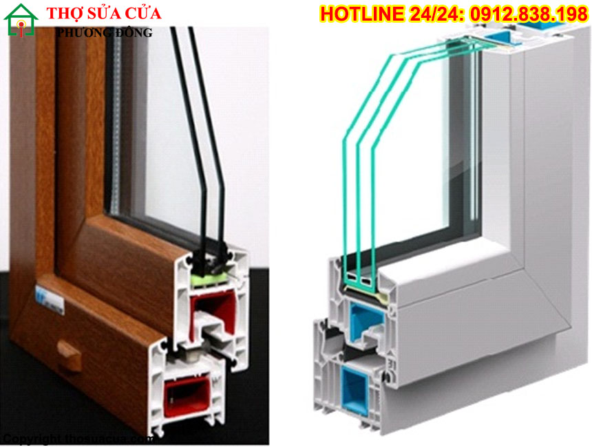 Cửa nhựa lõi thép