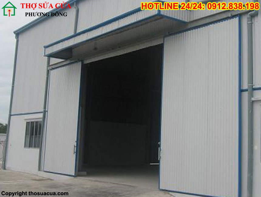 Cửa trượt công nghiệp