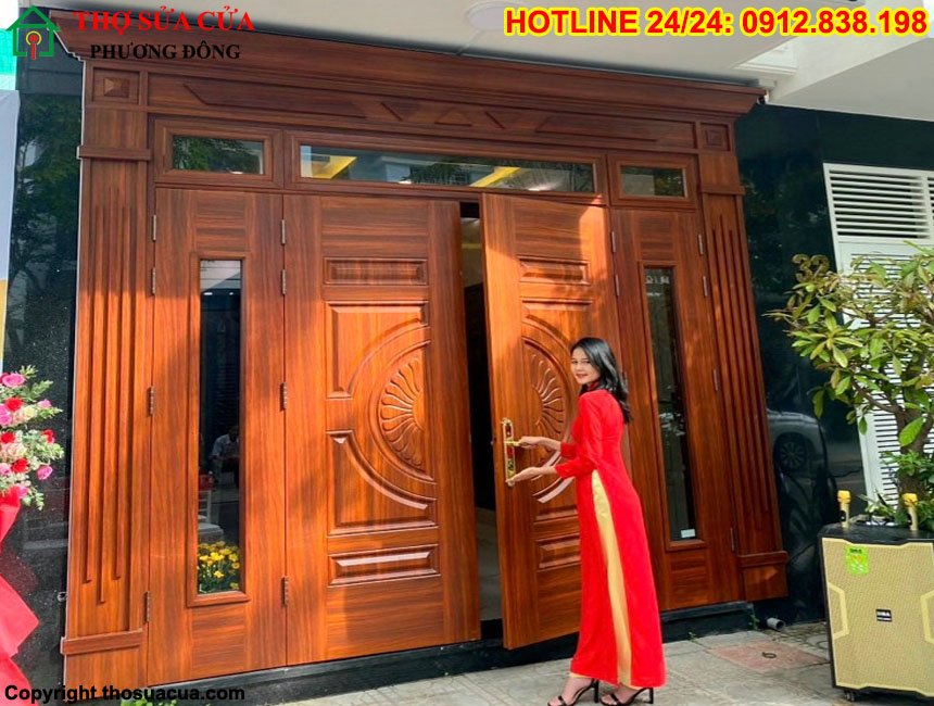 Cửa thép gỗ