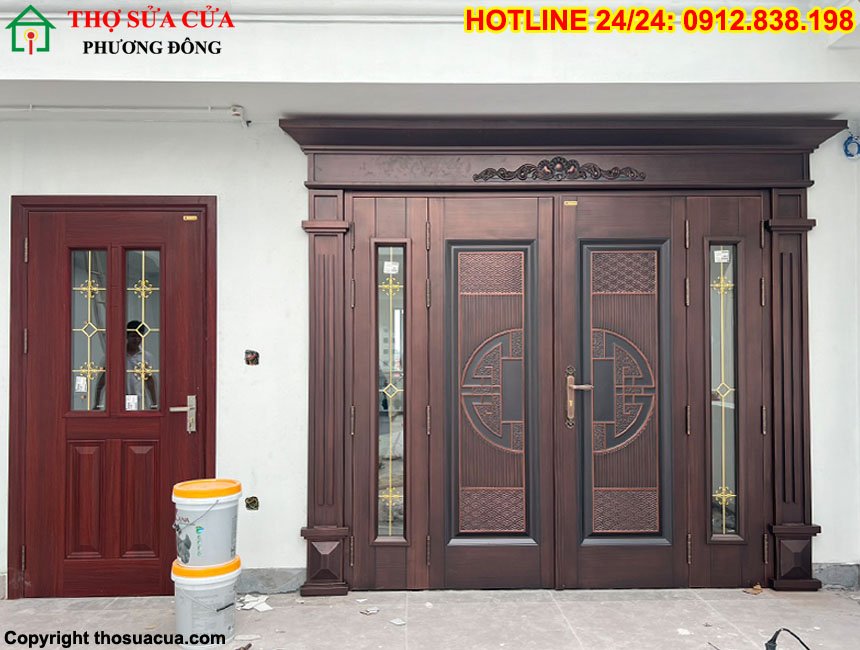Cửa thép gỗ