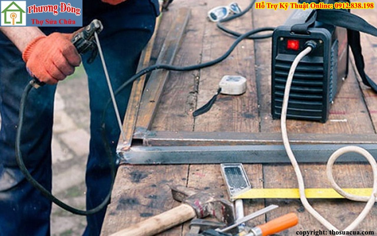 Thợ hàn xì sắt Inox tại Bình Tân