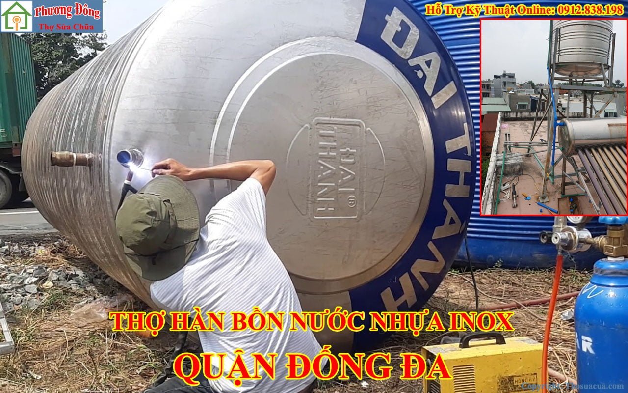 Thợ Hàn Bồn Nước Tại Đống Đa