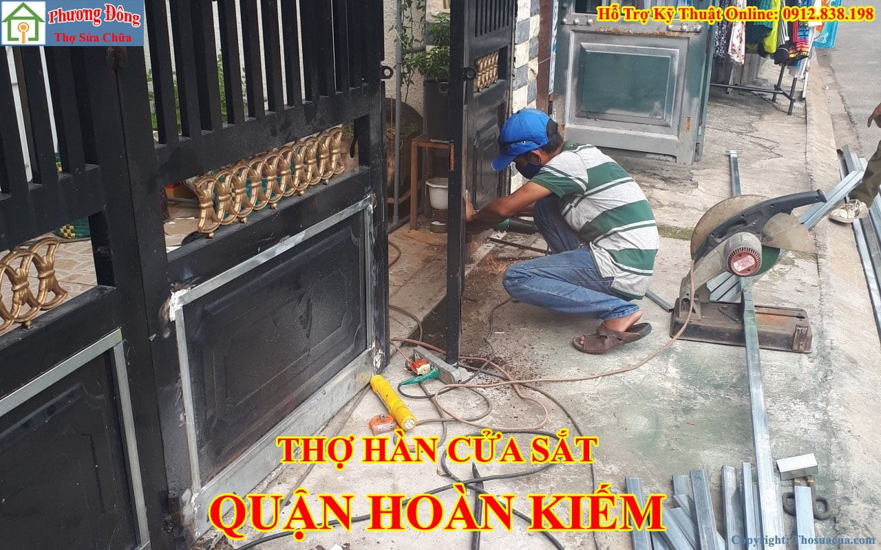 Thợ Hàn Cửa Sắt Tại Hoàn Kiếm