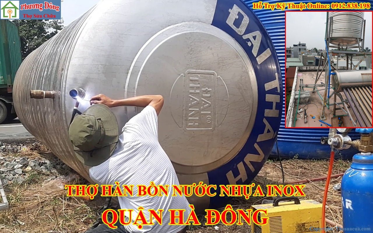 Thợ Hàn Bồn Nước Tại Hà Đông