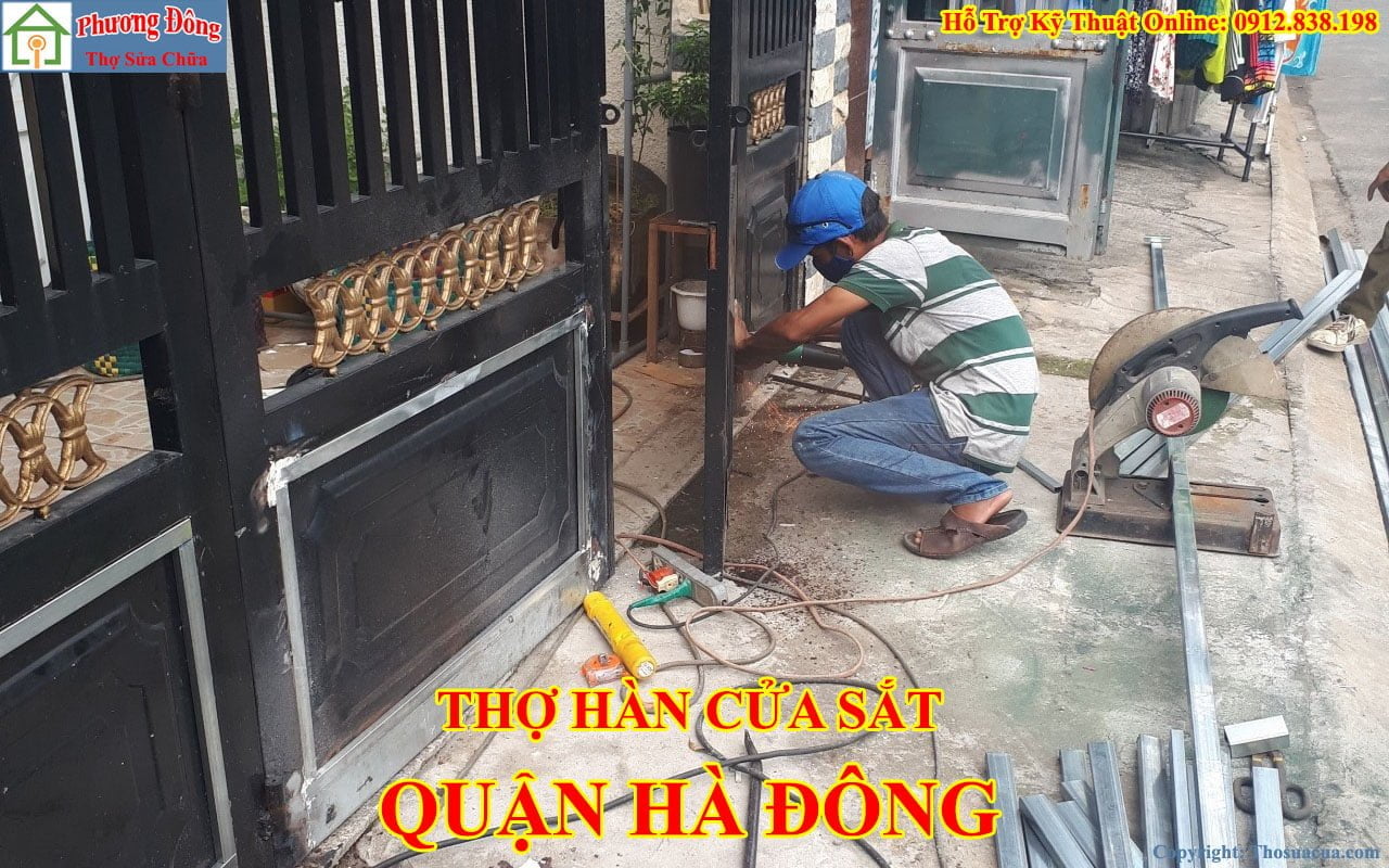 Thợ Hàn Cửa Sắt Tại Hà Đông