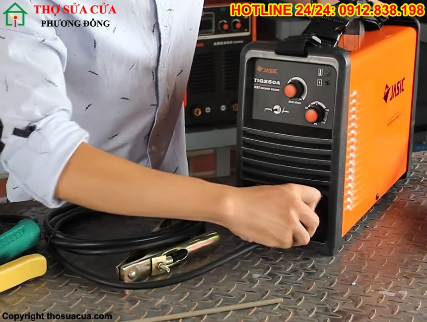Cách đấu máy hàn