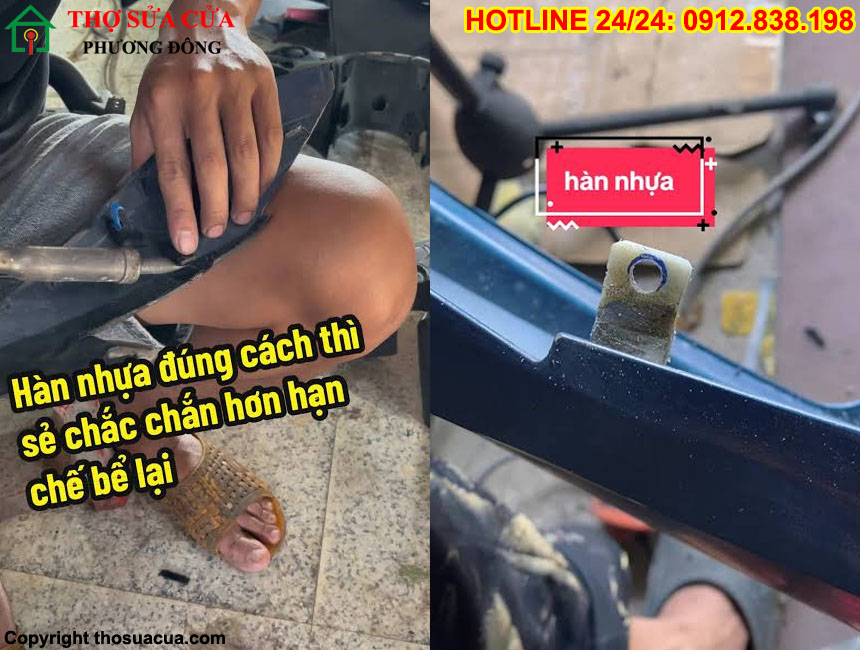 Cách hàn nhựa