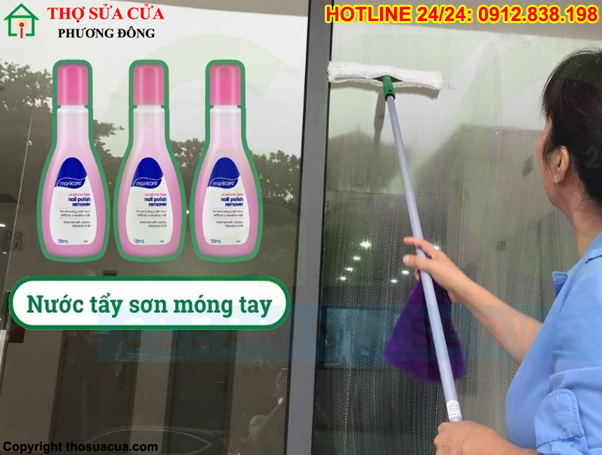 Cách làm sạch cửa kính