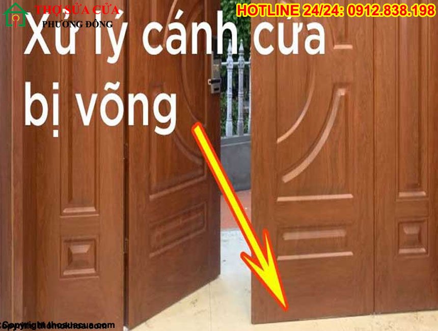 Cách sửa cửa gỗ