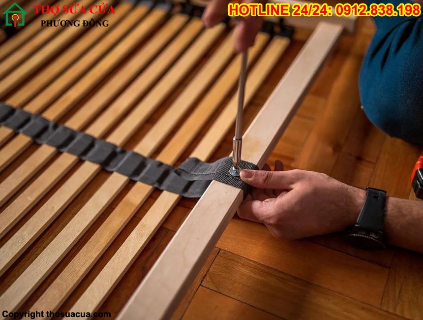 Cách sửa giường kêu cọt kẹt
