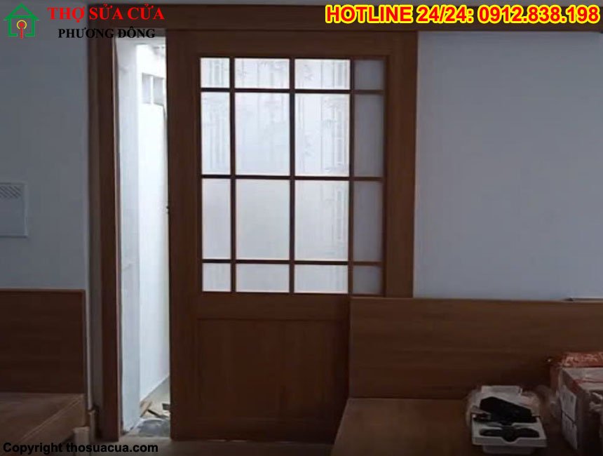 Cửa lùa gỗ kiểu Nhật