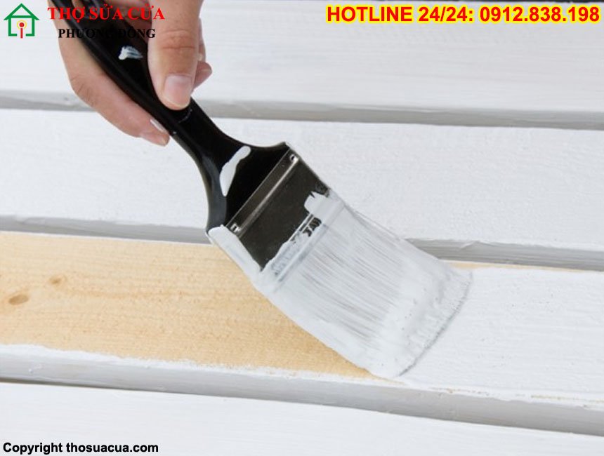 Hướng đẫn tự sơn đồ gỗ màu trắng