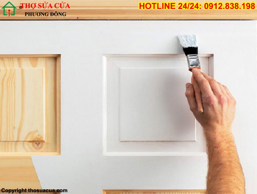 Hướng đẫn tự sơn đồ gỗ màu trắng