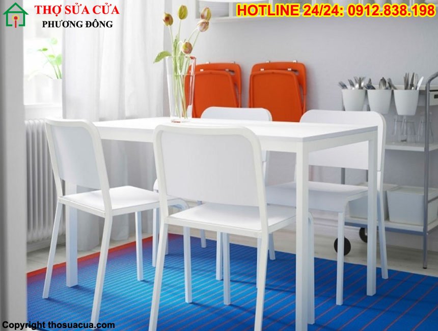 Hướng đẫn tự sơn đồ gỗ màu trắng
