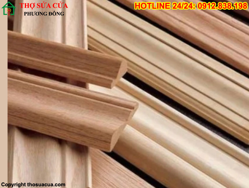 Nẹp chỉ cửa gỗ