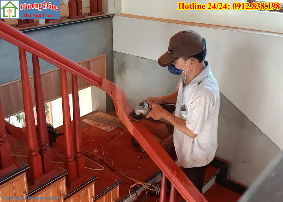 Thợ Sửa Chữa Cầu Thang Gỗ Tại Hà Nội Triệt Để Giá Rẻ Nhất