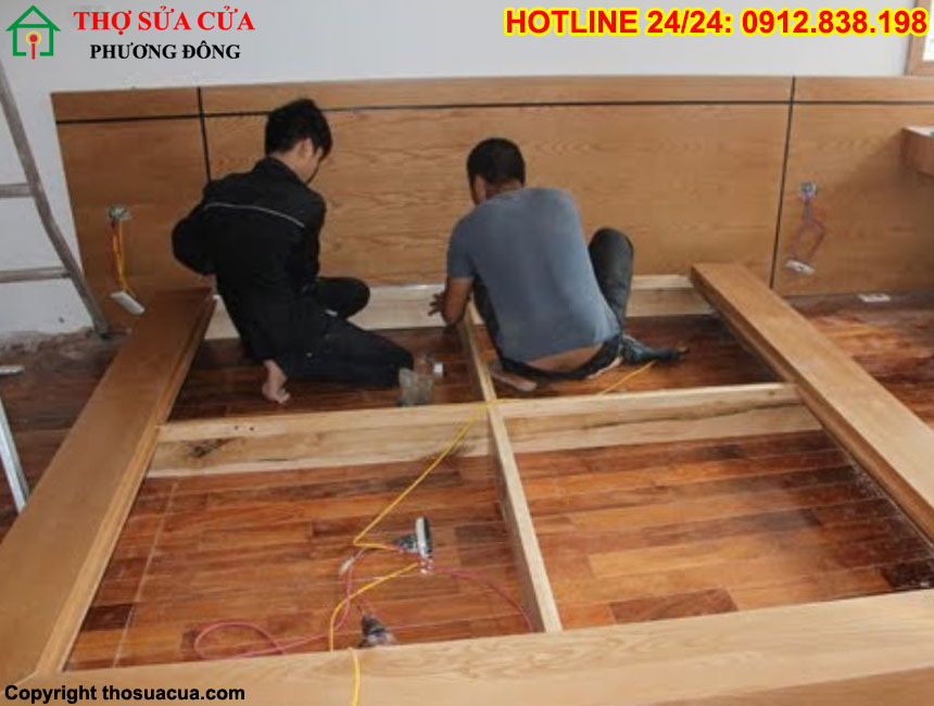 Thợ tháo lắp giường tủ tại nhà Hà Nội