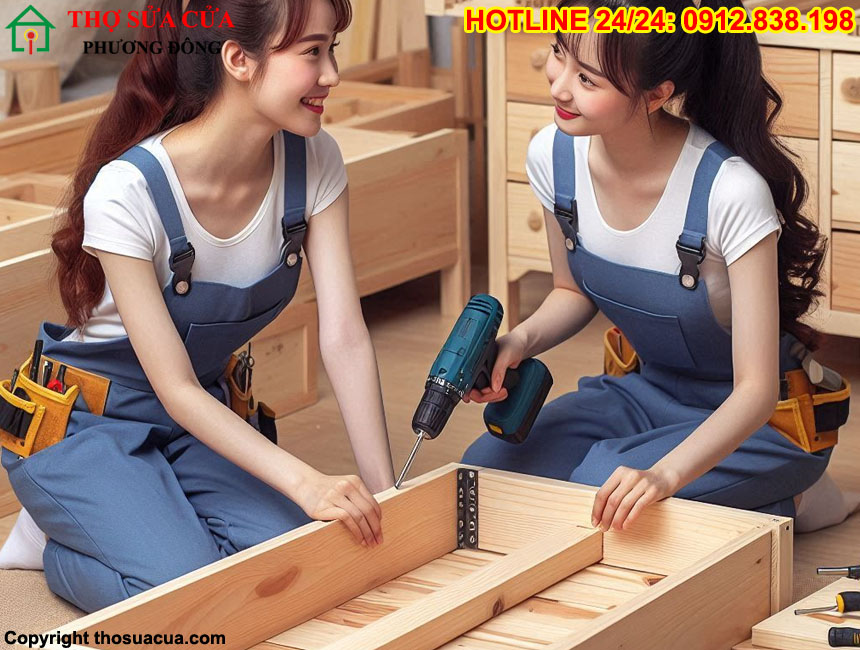 Tháo lắp đồ gỗ