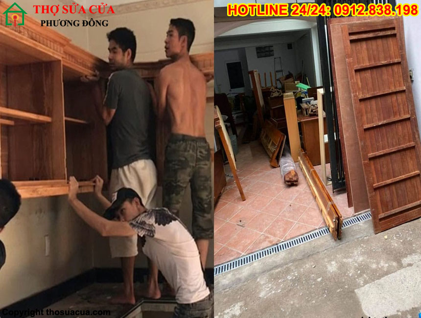 Tháo lắp đồ gỗ
