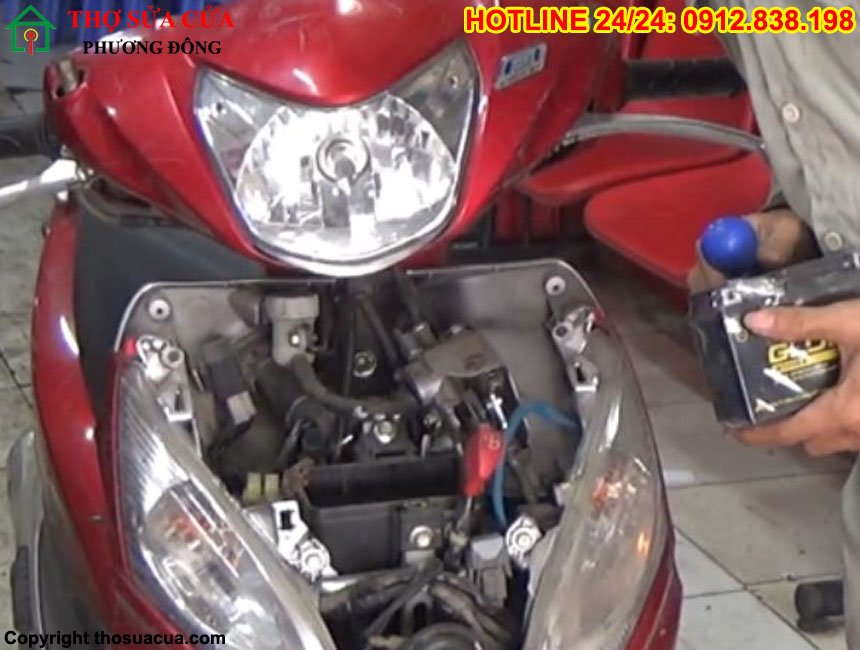 Xe máy không đề được