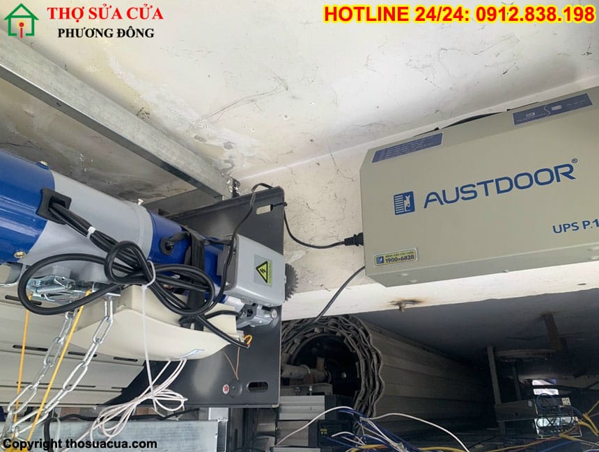 Cách lắp cửa cuốn Austdoor