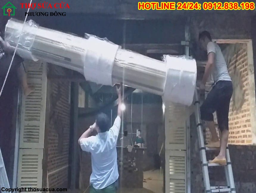 Cách lắp cửa cuốn tấm liền