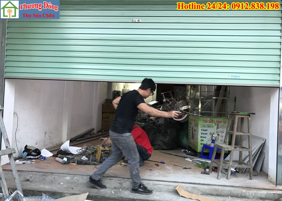 sửa cửa cuốn tại ba đình