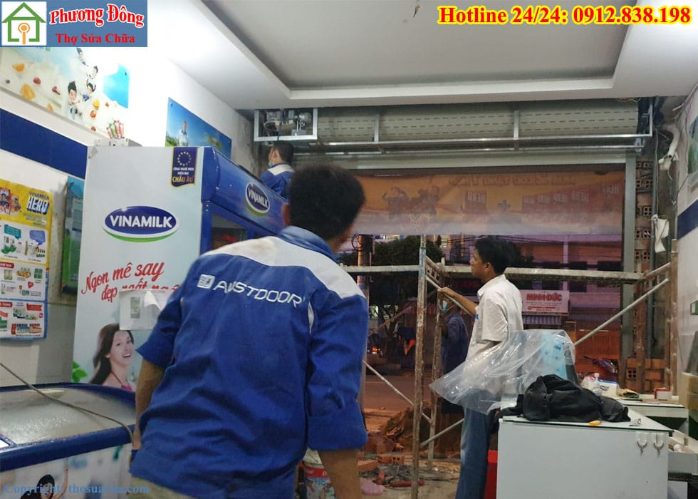 thợ sửa cửa cuốn thanh trì