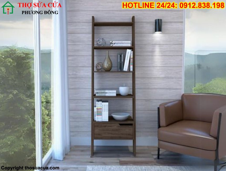 Cách lắp kệ gỗ chữ U