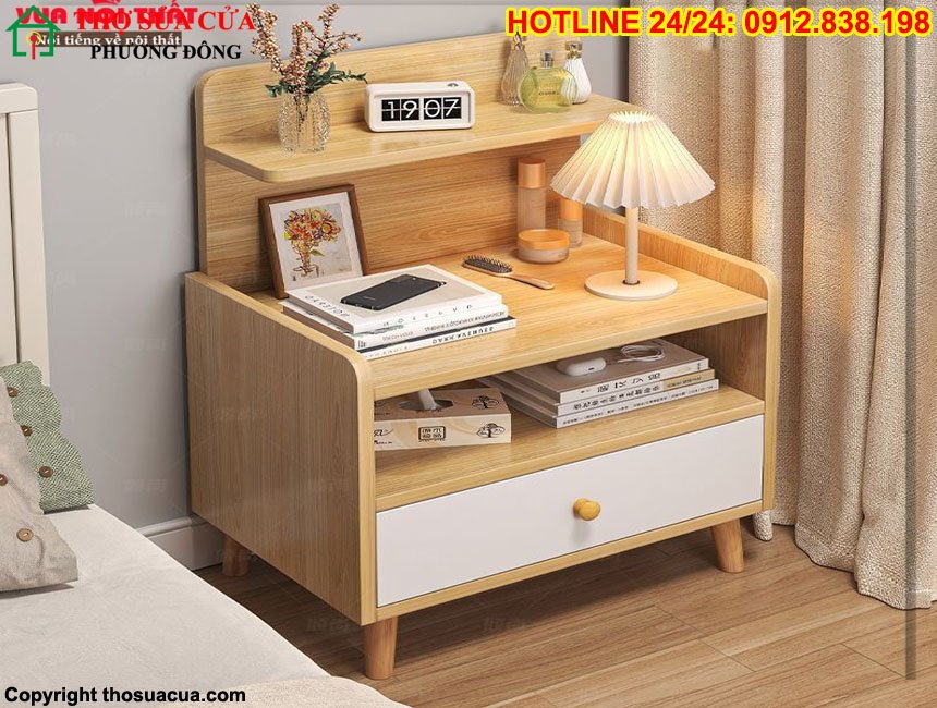 Kệ gỗ đầu giường