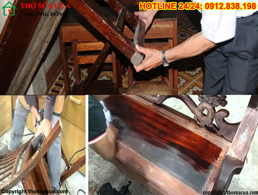 Sửa bàn ghế gỗ