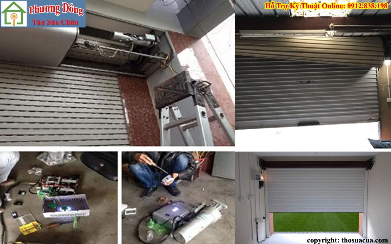 Thợ sửa cửa cuốn tại Sơn Tây