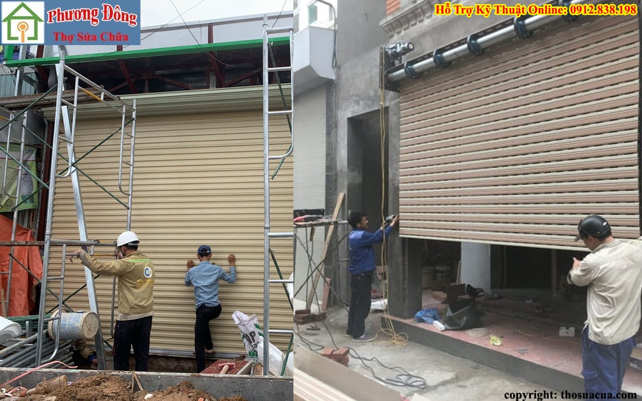 Thợ sửa cửa cuốn