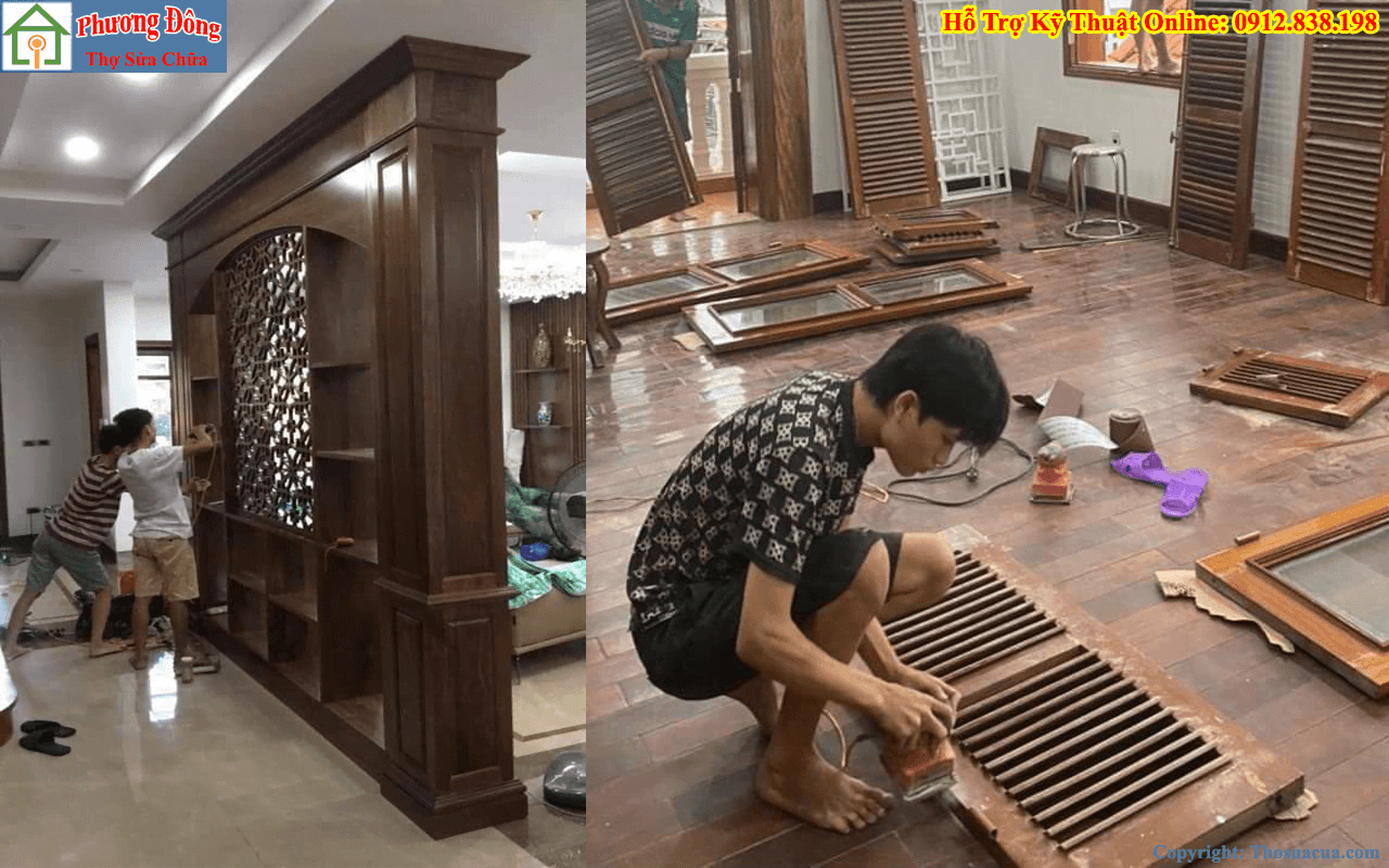Sửa chữa đồ gỗ Thường Tín