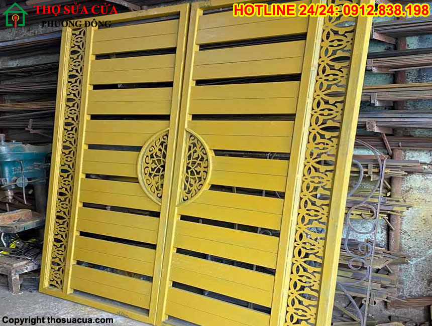 Sơn cửa sắt màu gì đẹp