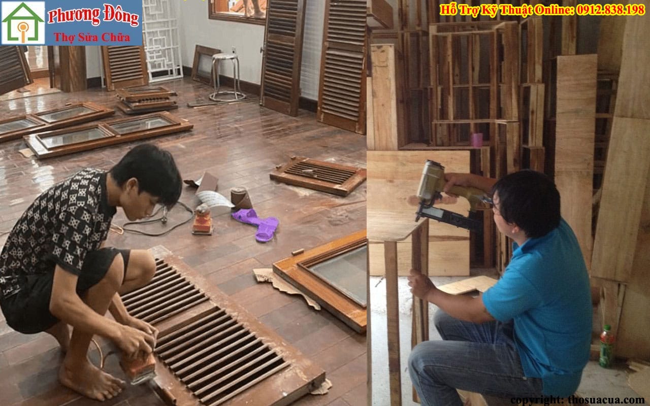 Sửa chữa đồ gỗ Quận Tân Bình