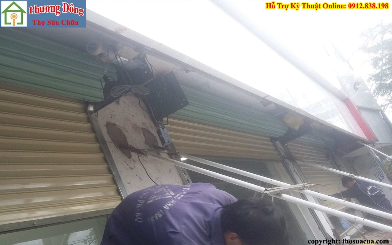 Sửa cửa cuốn tại Bình Chánh