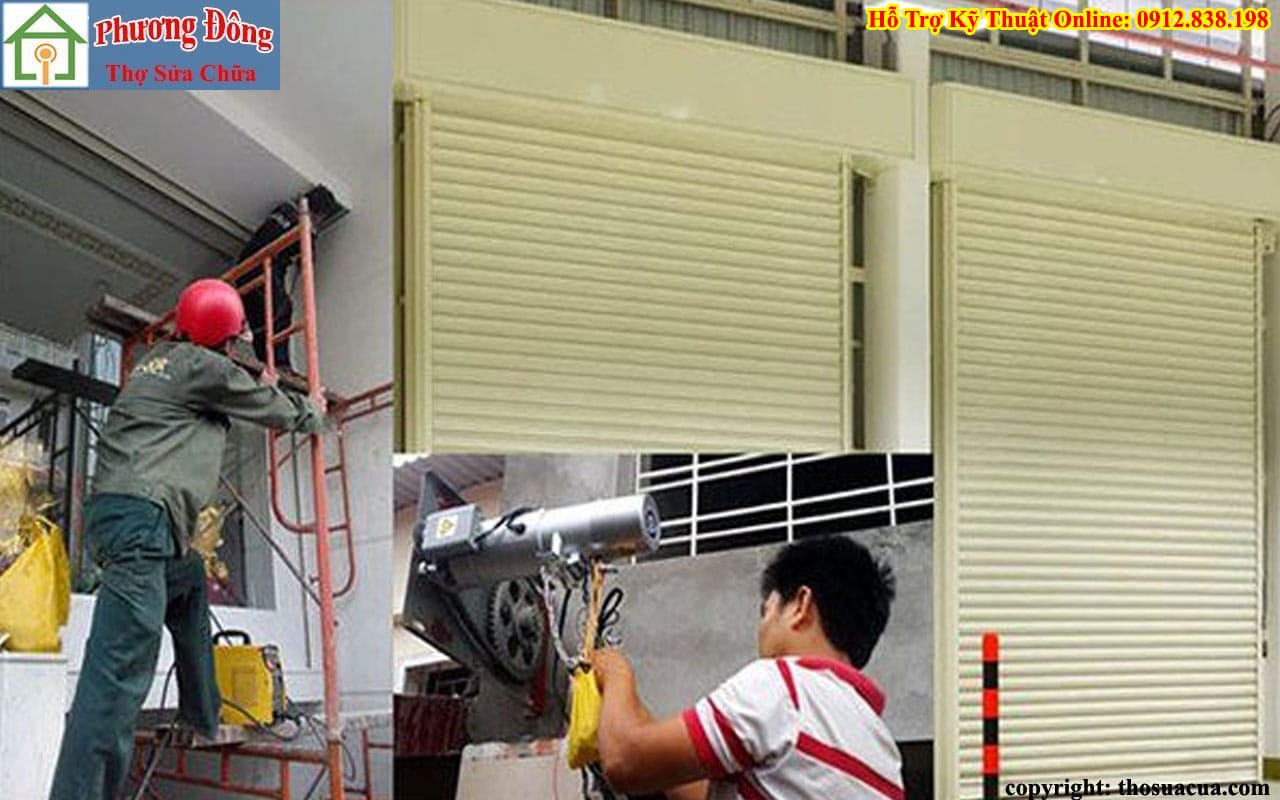 Sửa cửa cuốn tại Bình Chánh