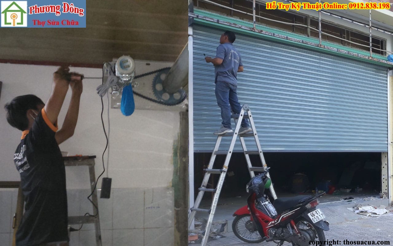 Sửa cửa cuốn tại Quận 2