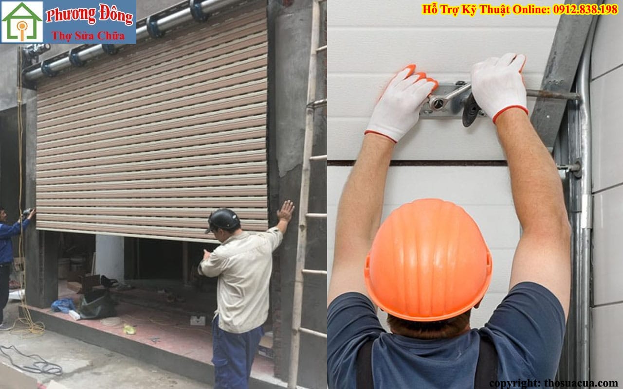 Thợ sửa cửa cuốn tại Quận 8