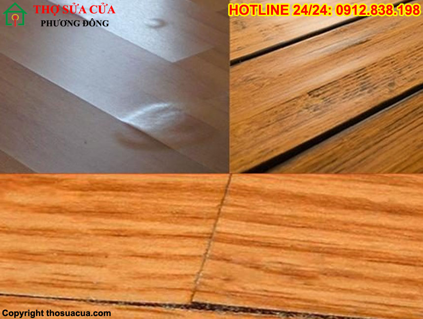 Sửa chữa thi công sàn gỗ công nghiệp